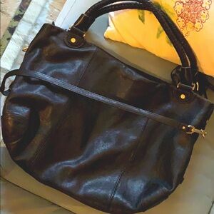 Cole Haan Leather Purse with Tassle